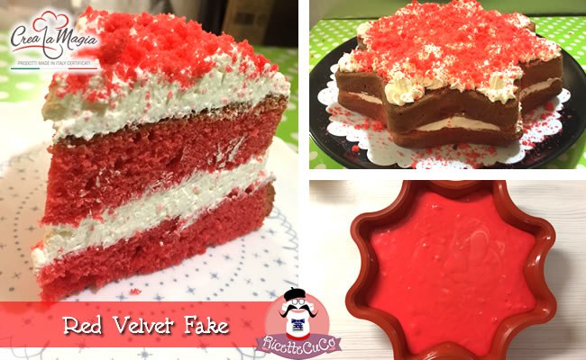Torta A Forma Di Stella Per Natale.Red Velvet A Forma Di Stella Con Lo Stampo In Silicone Big Star