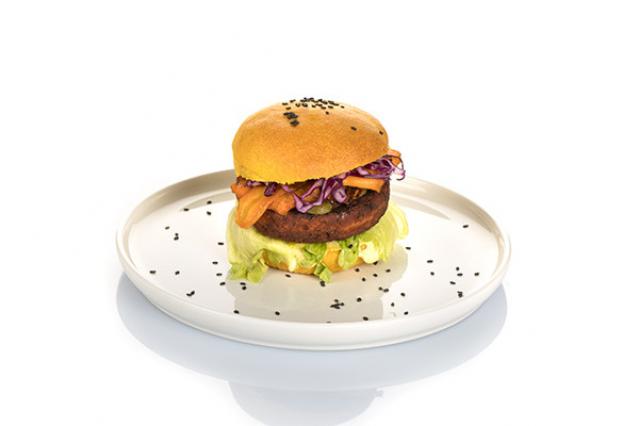 Sonline Stampo in silicone per hamburger e pane perforato adatto a mezze padelle antiaderente 