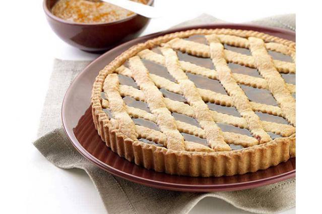 Silikomart SFT426 CROSTATA Stampo in Silicone ø260 h 30 mm, Terracotta, 10.25-inch
